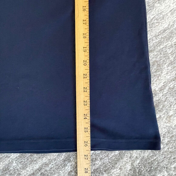 St. John's Bay Tagless Legacy Mockneck Long Sleeve Shirt Men Size S Blue Cotton - Picture 6 of 6